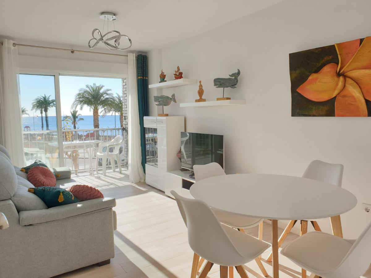Vistas Al Mar Desde La Playa De El Rihuete En Puerto De Mazarron Lejlighed Eksteriør billede